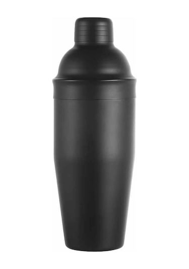 Biradlı Siyah Kokteyl Shaker
