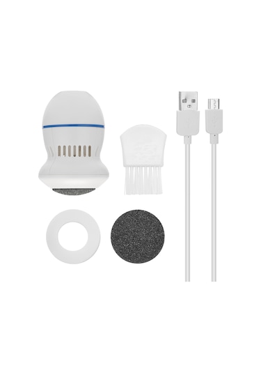 Moveevo Elektrikli Ayak Öğütücü Sert Çatlak Deri Pedikül Düzeltici Ölü Deri Ayak Törpüleri Pedikür Temizleyici Şarj Edilebilir