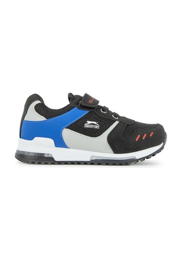 Slazenger EDMOND KTN Çocuk Cırt Cırtlı Siyah Sneaker