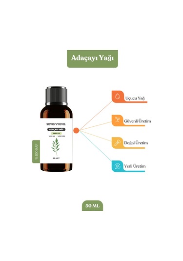 Savonnova Adaçayı Yağı 50 ML