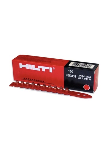 Hilti 6.8/11 M10 Barut Kartuşları Kırmızı