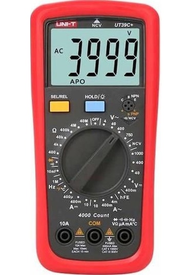 Unit UT39C+ Dijital Multimetre Ölçü Aleti