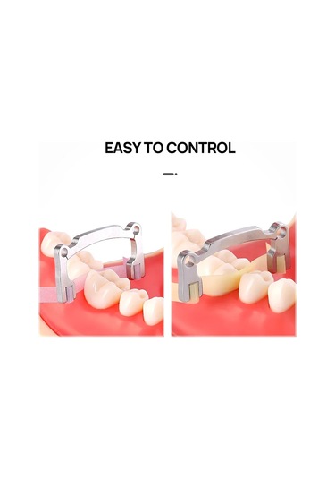 2 Adet/takım Diş Reçine Parlatma Şerit Tutucu Yüksek Taç Düşük Taç Diş Taşlama Zımpara Şekillendirme Parlatma Yardımcısı Araçları