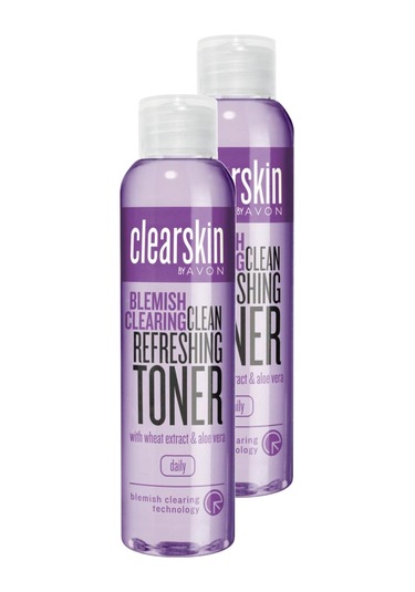 Avon Akneye Meyilli Ciltler İçin Tazeleyici Tonik 2 x 100 ML