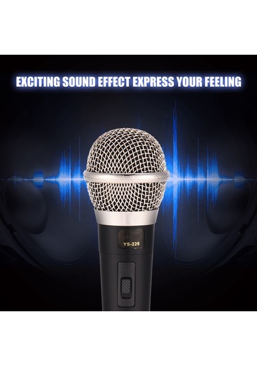 Kardiyoid Dinamik Mikrofon, Geniş Uygulama Alanları İçin Stüdyo Kalitesinde Ses Çinko Alaşımı