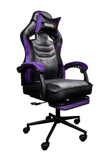 Oyuncu Koltuğu Night Ayak Uzatmalı Mor Renk