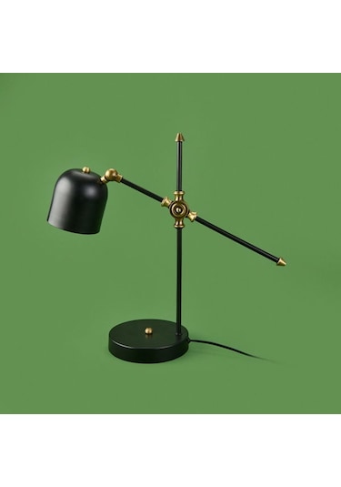 Correx Hackney Masa Lambası - Siyah - 42x15x40 Cm Siyah