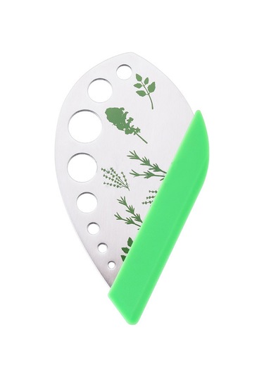 Moveevo "9 Delikli Paslanmaz Çelik Ot Kesici Ve Doğrayıcı - Mutfak Yardımcısı" Diğer