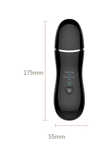 Sones Blk-d016 Ultrasonik Güzellik Küreği Cilt Makinesi Titreşim Ev Yüz Temizleme Ve Yıkama Masaj Aleti Güzellik Aleti Beyaz