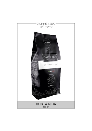 Caffe Rino Costa Rica Öğütülmüş Espresso Kahve 250 G