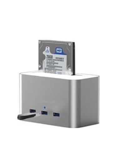 CODEGEN (CDG-DOC-303) 3 PORT USB3.0+ SATA 2.5"+3.5 USB HUB GUMUS