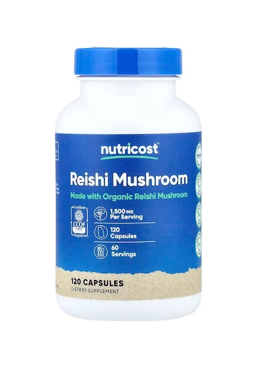 Nutricost Organic Reishi Mushroom 120 Capsules