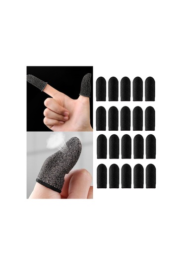 Suntek Oyun Parmak Ucu Kolu 20 Parça Siyah