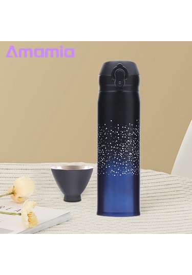 Amamia Yalıtımlı Şişe İyi Kapatılmış Öğrenci Yalıtımlı Su Bardağı