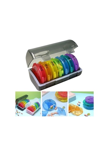 Pazly Suntek Siyah Kutulu Kutuları Izgara Hap Hap Bireysel 7 21 Kt Diğer