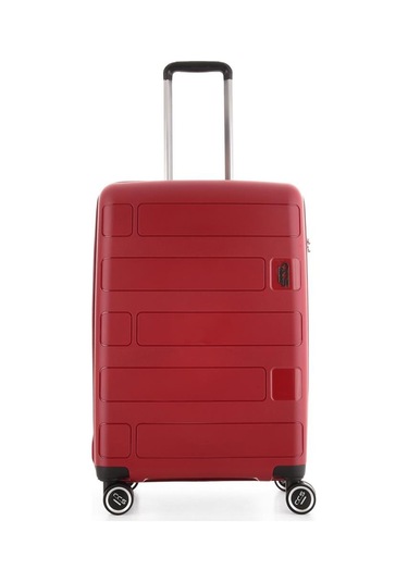 Ççs 5236 Polipropilen Orta Boy Valiz Beyaz-mor Beyaz - Mor