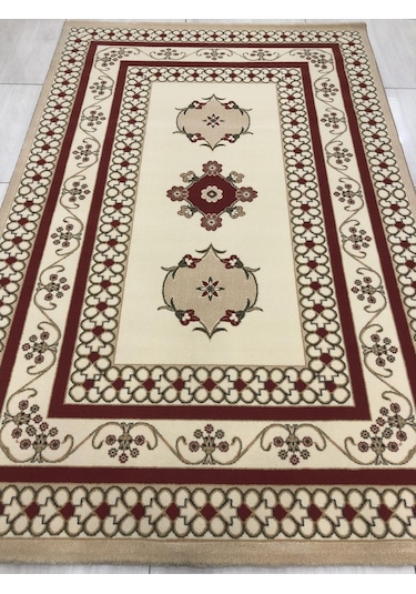 Saray Halı Gold Serisi 2165 Krem 150X230 %100 Yün Halı 4 M2 Krem
