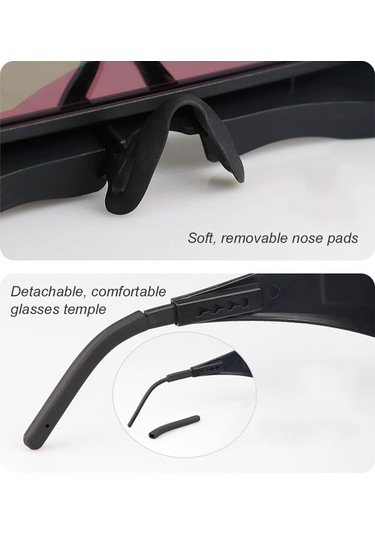 Jokmae Güneş Enerjili Otomatik Kararan Kaynak Gözlükleri - Kaynakçı Emniyet Koruyucusu