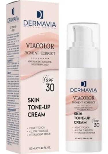 Dermavia Viacolor Pigment Correct Skin Tone-Up Cream SPF30 50 ML