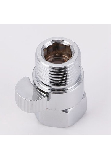 Ulzyvf Bide Püskürtücü Veya Duş Başlığı İçin 2 Adet Duş Yönlendirme Vanası, Kapaklı Katı Pirinç Kapatma Vanası