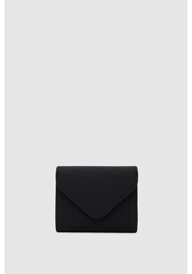 Shule Bags Mysa Medium Zarf Cüzdan Siyah