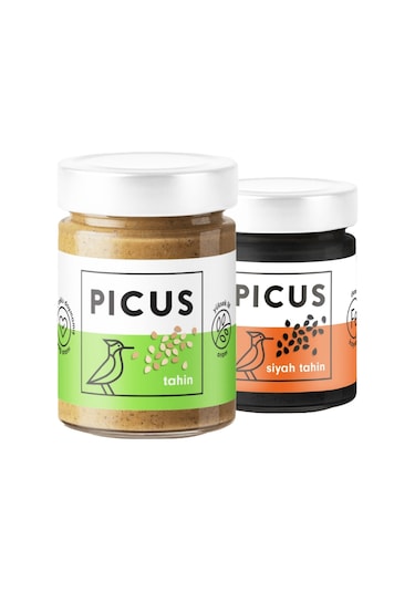 Picus Tahin 285 G + Siyah Tahin 210 G
