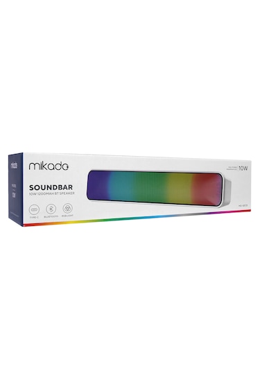 Mikado MD-SBT25 Rgb Oyuncu Speaker Taşınabilir Soundbar