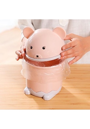 Yeşil Çöp Kutusu Uygun Yerden Tasarruf Sağlayan Uzun Süreli Kullanım Masası Küçük Minik Çöp Sepeti Ev Gereçleri Yeşil Yeşil