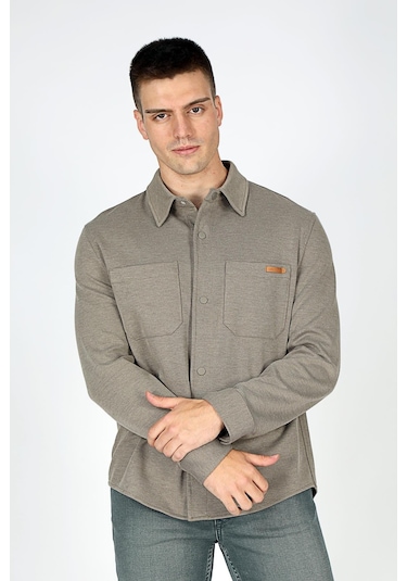 Lee Cooper Erkek Bertaus Örme Uzun Kol Gömlek 241018 Vizon Vizon Lee Cooper Erkek Bertaus Örme Uzun Kol Gömlek 241018 Vizon Vizon