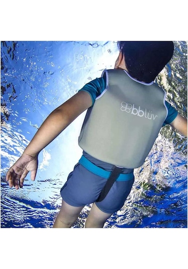 Bblüv Naj Neopren Yüzme Yeleği Mavi - 3-6 Yaş / Mavi Çok Renkli