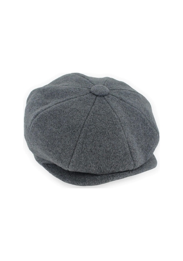 Superstorm Erkek Yün Newsboy Kasket Ingiliz Flat Cap Şapka