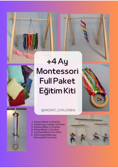 +4 Ay Montessori Eğitim Kiti