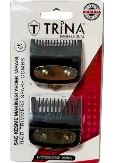 Trina Metal Makine Tarağı 2'li Set 1.5 Mm + 3 Mm