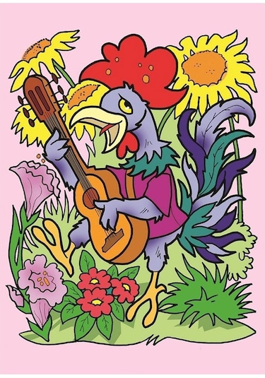 Art Puzzle 12+24 Parça Müzisyen Hayvanlar 4490