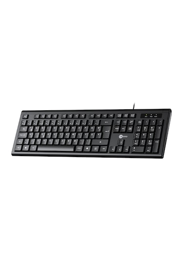 Lecoo Kb101 Usb Kablolu Türkçe F Klavye Siyah