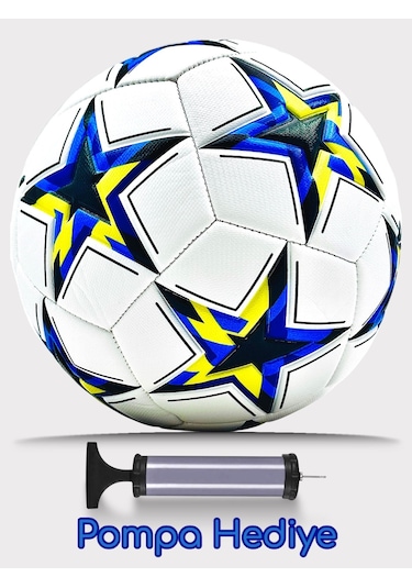 Futbol Topu Şampiyonlar Ligi Dikişli Iç Ve Dış Mekan Bsf34 Çok Renkli