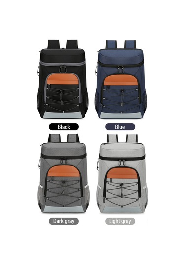 Ranyeek Outdoor Kampanya Soğuk Saklama Çanta, Isı Yalıtımlı Folyo, Su Geçirmez, Hafif, Büyük Kapasite, Piknik Ve Lunş İçin, Özel Logo 20 Adet Üstü - Koyu Gri Koyu Gri