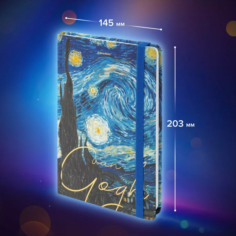 Brauberg Kareli Defter A5, Not Defteri 96 Yaprak 49898365 Mavi