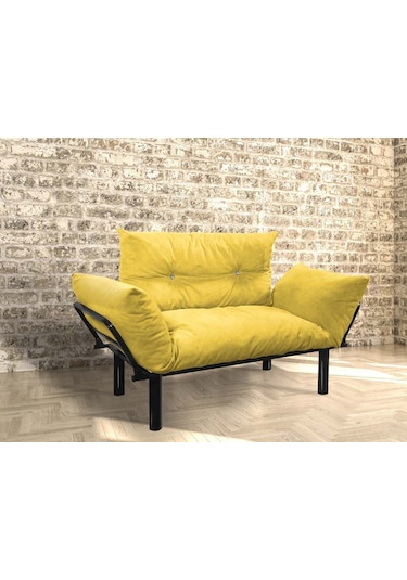 Evdemo Ada İkili Koltuk Sarı
