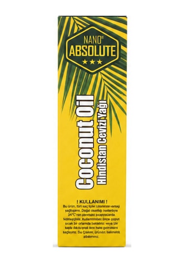 Nano Absolute Coconut Oil Hindistan Cevizi Yağı 50 ML