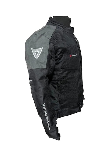 Venom Dynamıc 4 Mevsim Motosiklet Montu Siyah - Gri