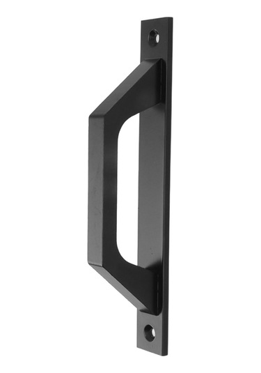 Yaozixa Kuvvetli Metal Kayar Barn Kapı Kolu, Elektroplajlı Siyah, Kolay Kurulum, Ahşap Kapılar İçin, 9713-200 Modeli