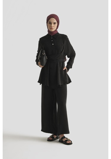 Armine Çapraz Bağlamalı Cupra Takım 25y6032 Siyah Siyah