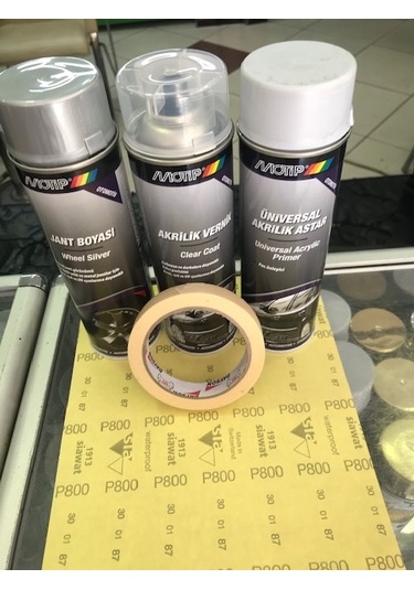 1Motip Astar 1Motip Gümüş 1Motip Vernilk 1Sulu 800Zımp 1İnce Bant