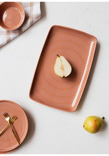 The Mia The Mia Noon Yemek Takımı 6 Kişilik Somon 31 Parça Somon