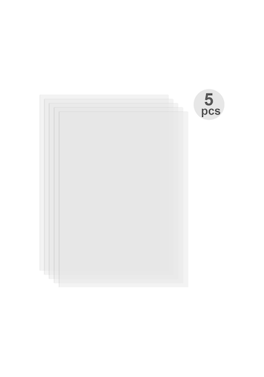 Kangvka Sla/dlp 3d Yazıcı Uyumlu Fep Filmi - Şeffaf, 0.1mm Kalınlık, 280x200mm Boyut, 5 Adet Paket