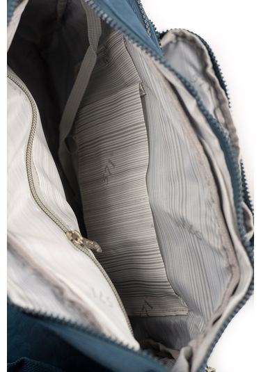 Krinkıl / Klinkır Su Geçirmez Kumaş Çok Gözlü Çapraz Kol Ve Omuz Postacı Çantası 116g Mavi