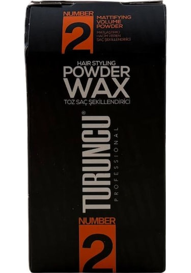 Turuncu Saç Şekillendirici Pudra Wax Mat 20 Gr Nu:2