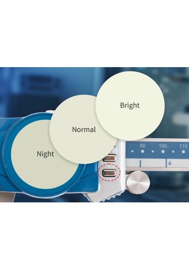 Dasqua 3004-0005 Dijital Ekranlı Saatli Kumpas 0-150mm
