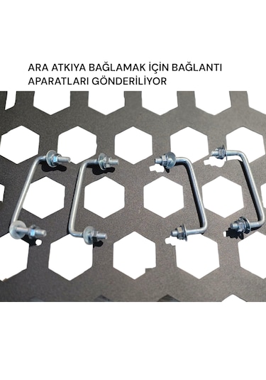 Dacia Duster Özel Üretim Tavan Sepeti 100x120cm Ebat Komple Çelik